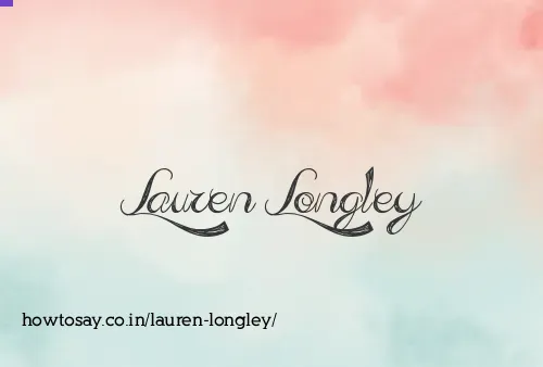 Lauren Longley