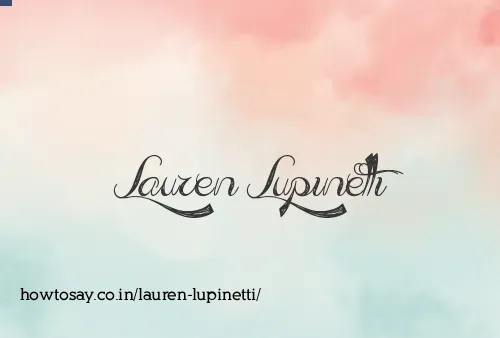 Lauren Lupinetti