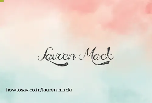 Lauren Mack