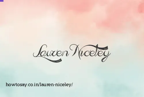 Lauren Niceley