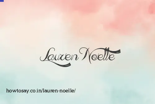Lauren Noelle