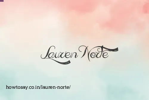 Lauren Norte