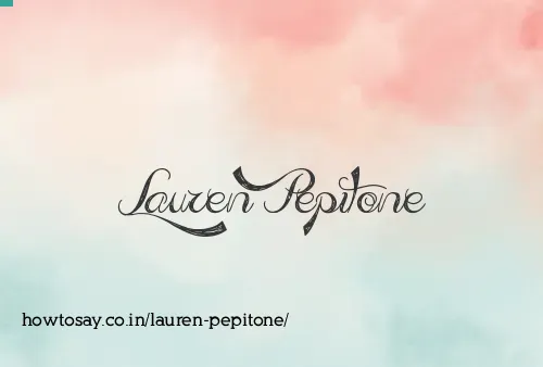 Lauren Pepitone