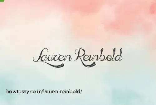 Lauren Reinbold