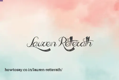 Lauren Retterath