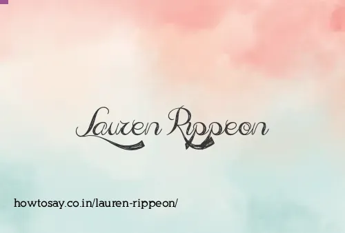 Lauren Rippeon