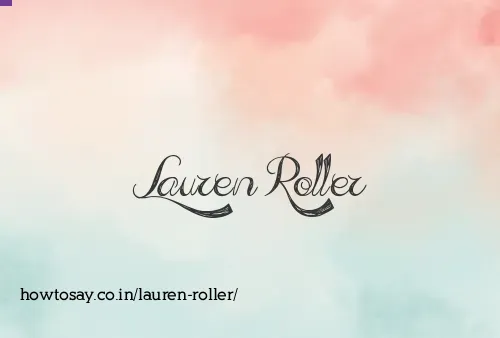Lauren Roller