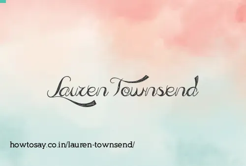 Lauren Townsend