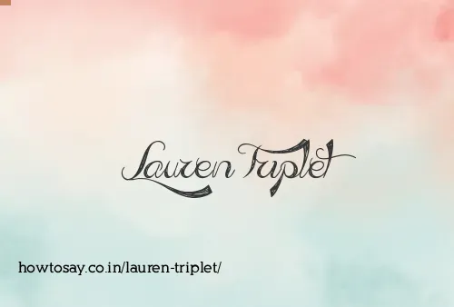 Lauren Triplet