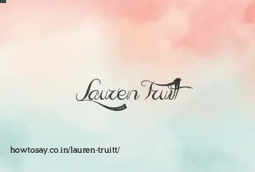 Lauren Truitt