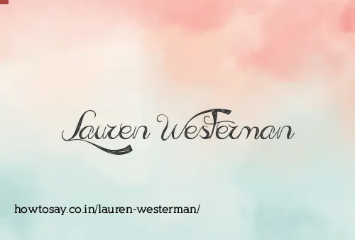 Lauren Westerman