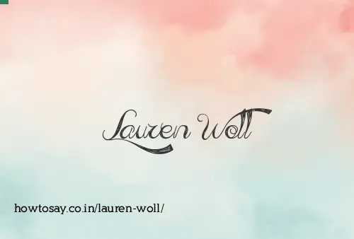 Lauren Woll