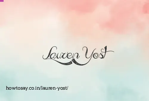Lauren Yost