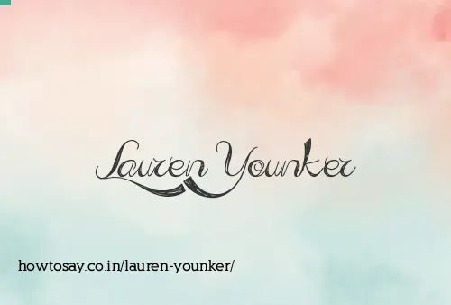 Lauren Younker