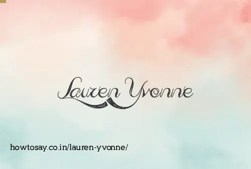 Lauren Yvonne