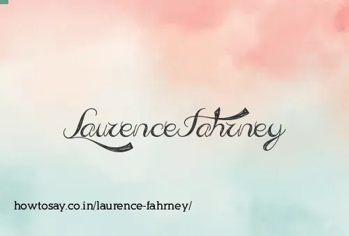 Laurence Fahrney
