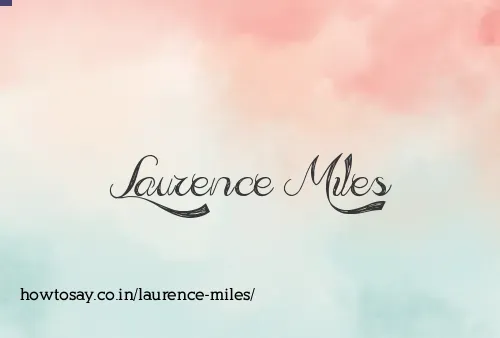 Laurence Miles