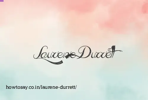 Laurene Durrett