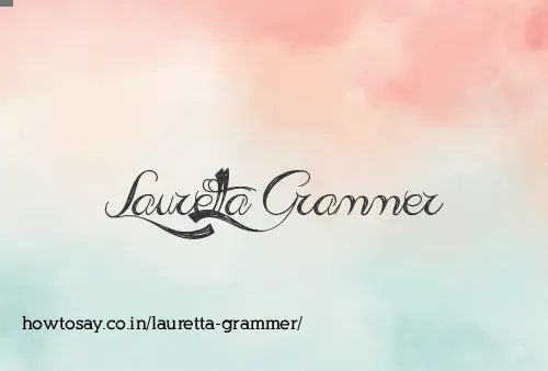 Lauretta Grammer