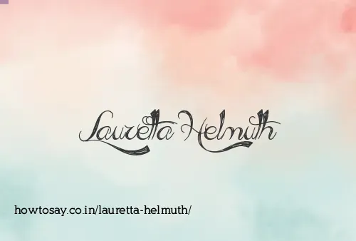 Lauretta Helmuth