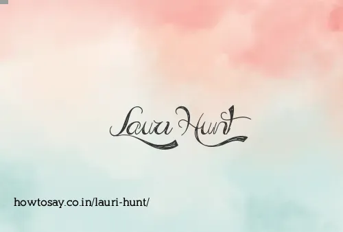 Lauri Hunt