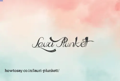 Lauri Plunkett