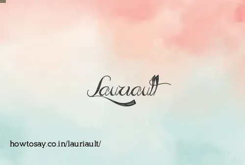 Lauriault