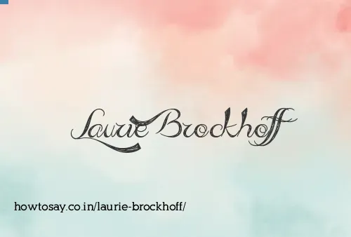 Laurie Brockhoff