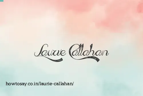 Laurie Callahan