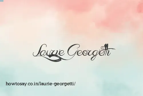 Laurie Georgetti