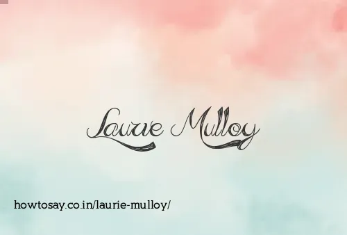 Laurie Mulloy