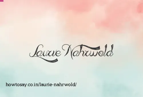 Laurie Nahrwold
