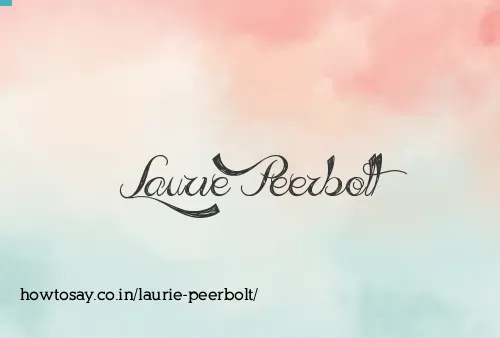 Laurie Peerbolt