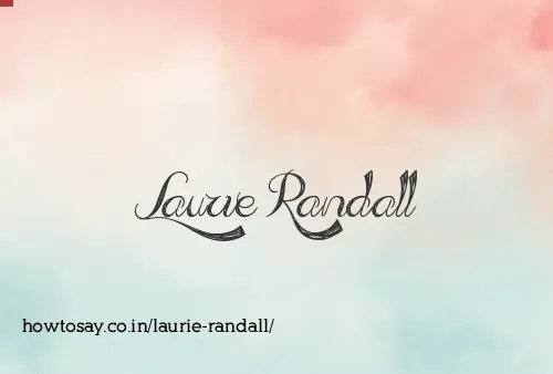 Laurie Randall