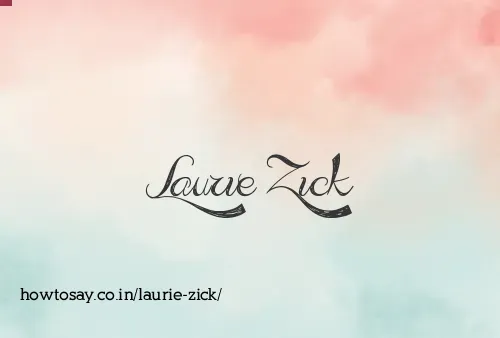 Laurie Zick