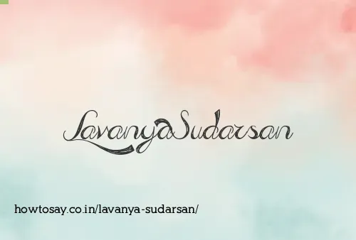 Lavanya Sudarsan