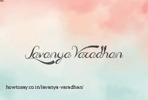 Lavanya Varadhan
