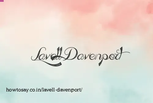 Lavell Davenport