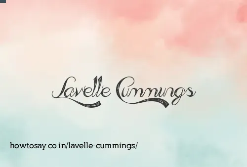 Lavelle Cummings