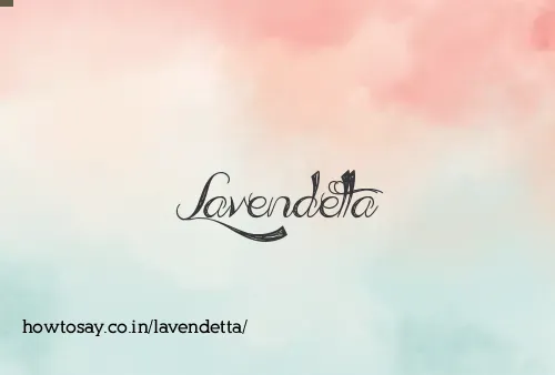 Lavendetta