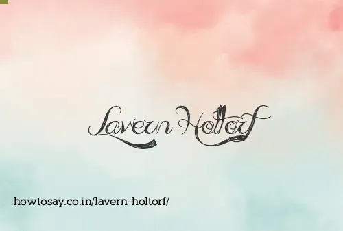 Lavern Holtorf