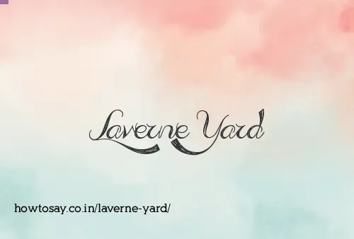 Laverne Yard