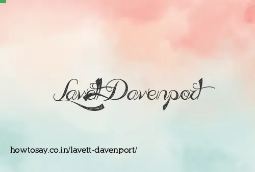Lavett Davenport