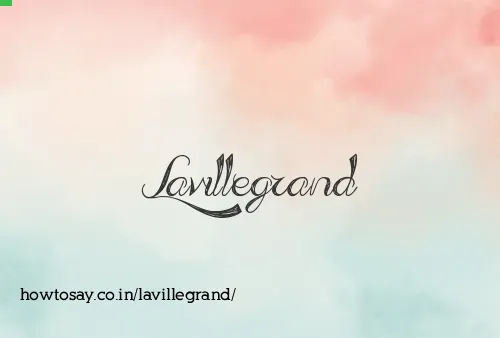 Lavillegrand