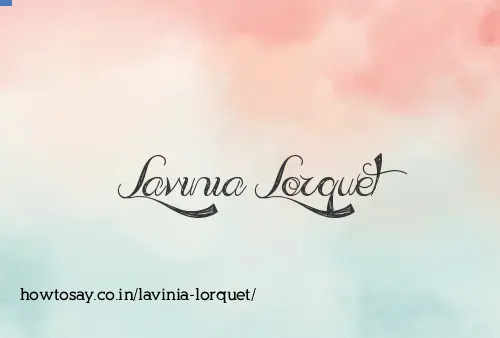 Lavinia Lorquet