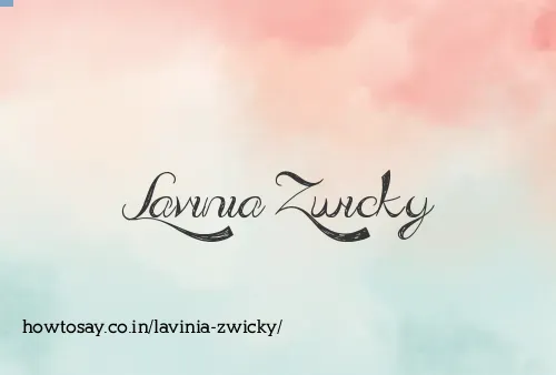 Lavinia Zwicky