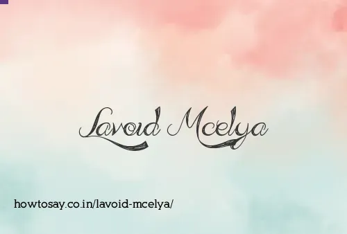 Lavoid Mcelya