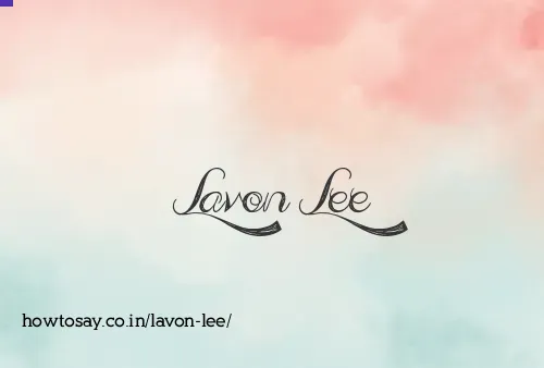 Lavon Lee