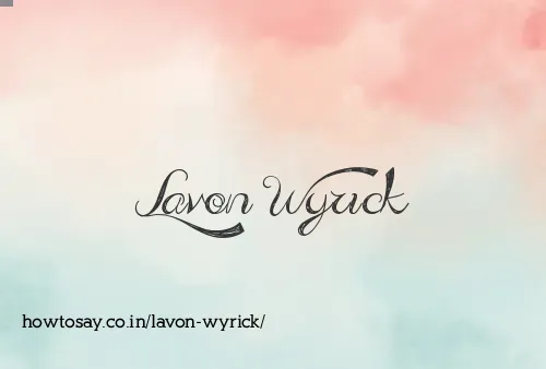 Lavon Wyrick