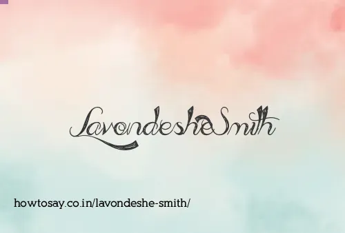 Lavondeshe Smith